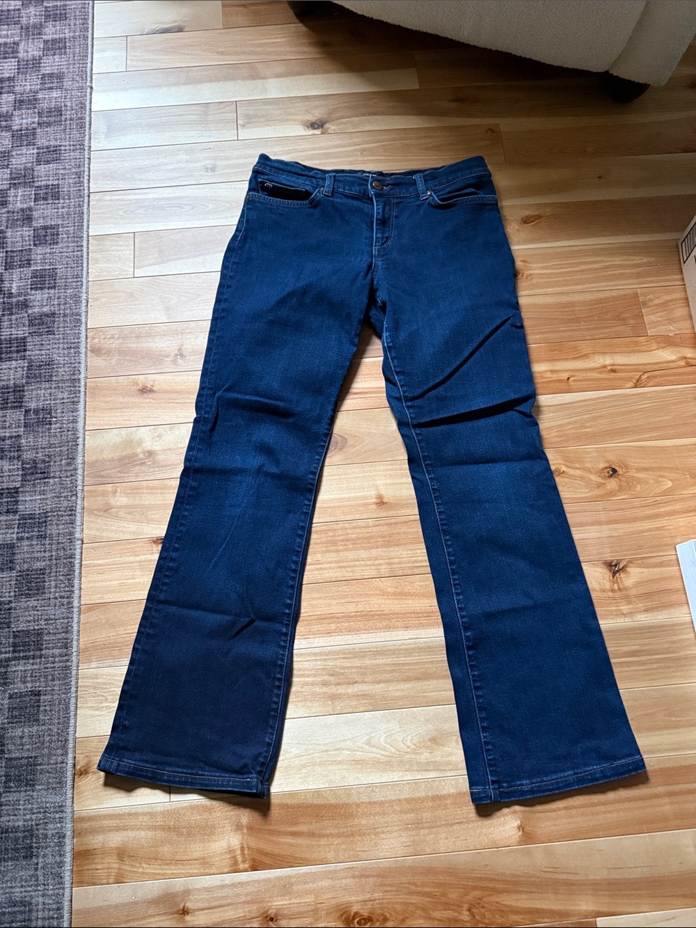 Dark Blue Flare Jeans